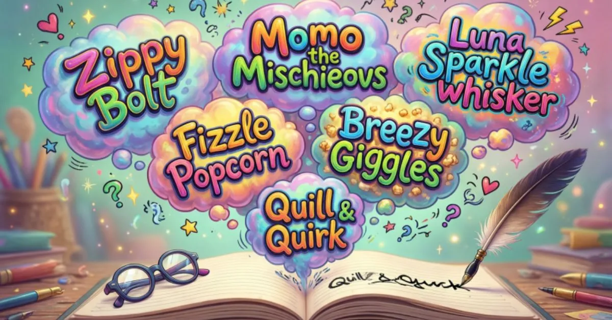 Name Ideas for Characters