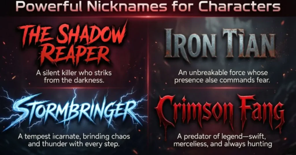 Powerful Nicknames