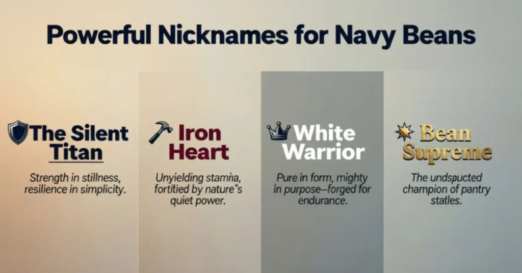 Powerful Nicknames for Navy Beans