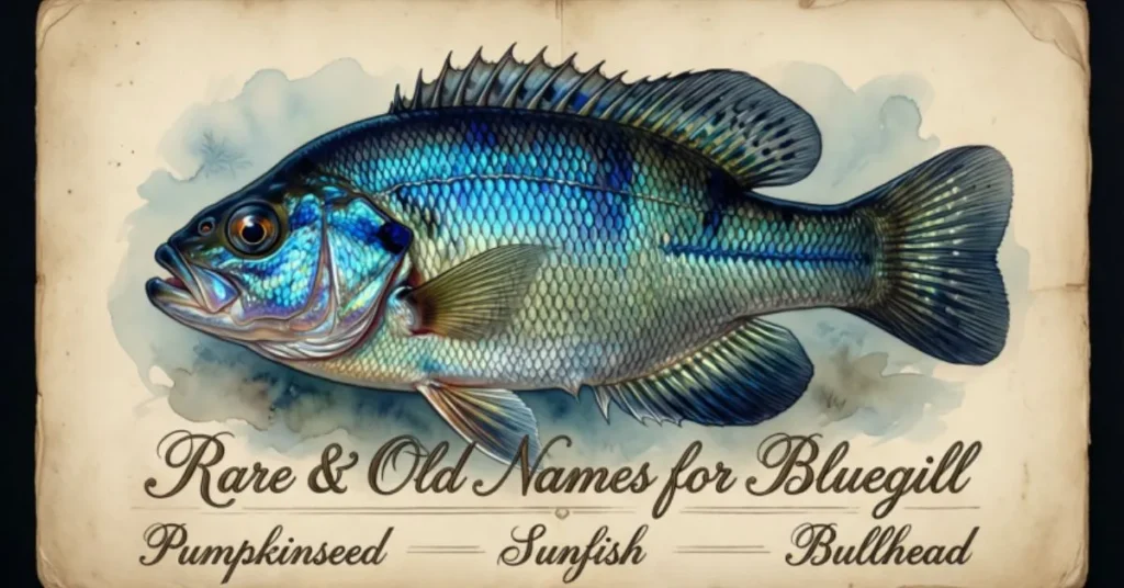 Rare and Old Names for Bluegill