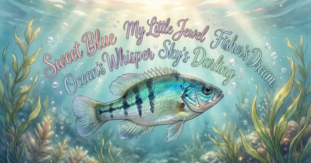 Romantic Nicknames for Bluegill