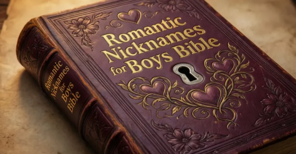 Romantic Nicknames for Boys 