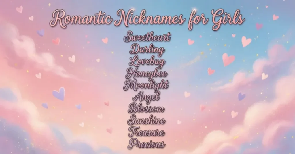 Romantic Nicknames for Girls