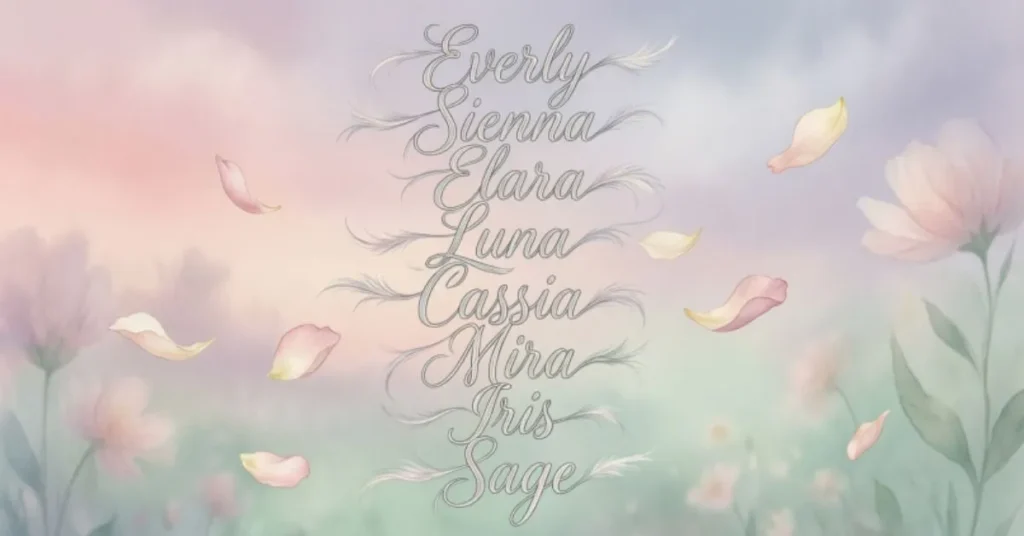 Soft & Aesthetic Last Names for Girls