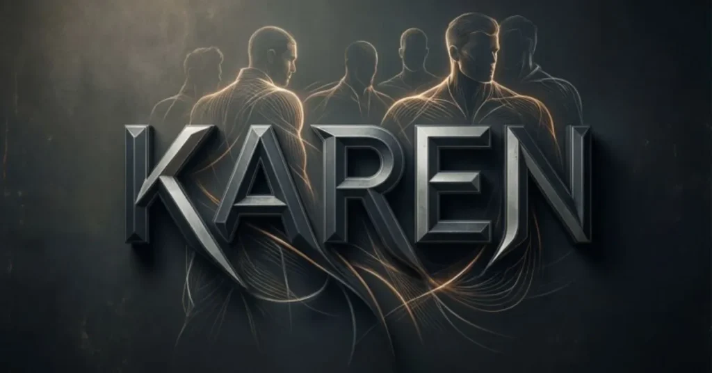 Strong Male Names for Karen 