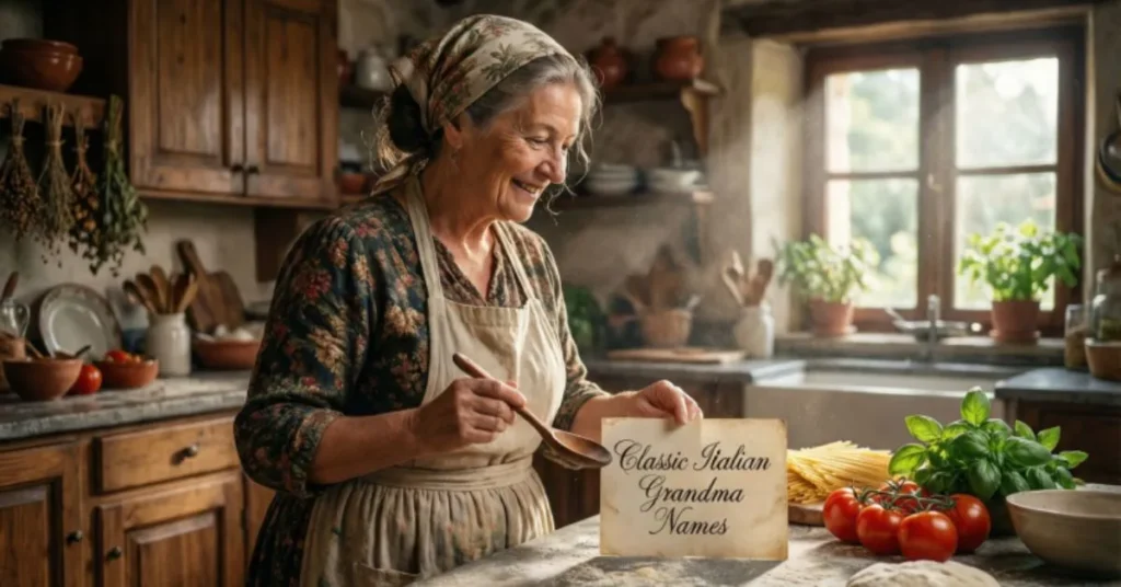 Classic Italian Grandma Names 🇮🇹