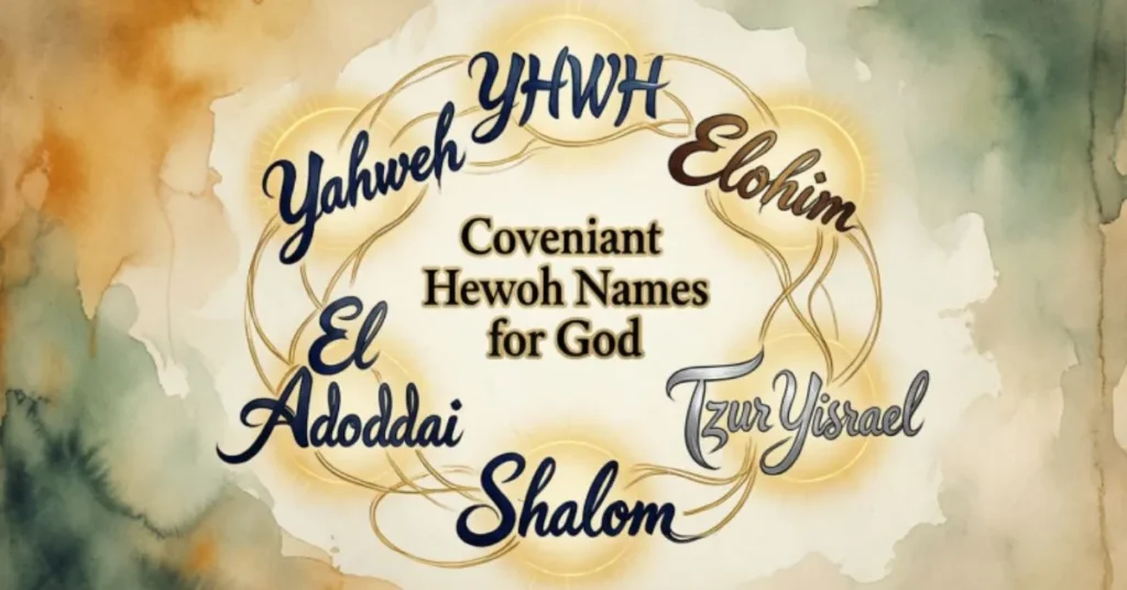 Covenant Hebrew Names for God