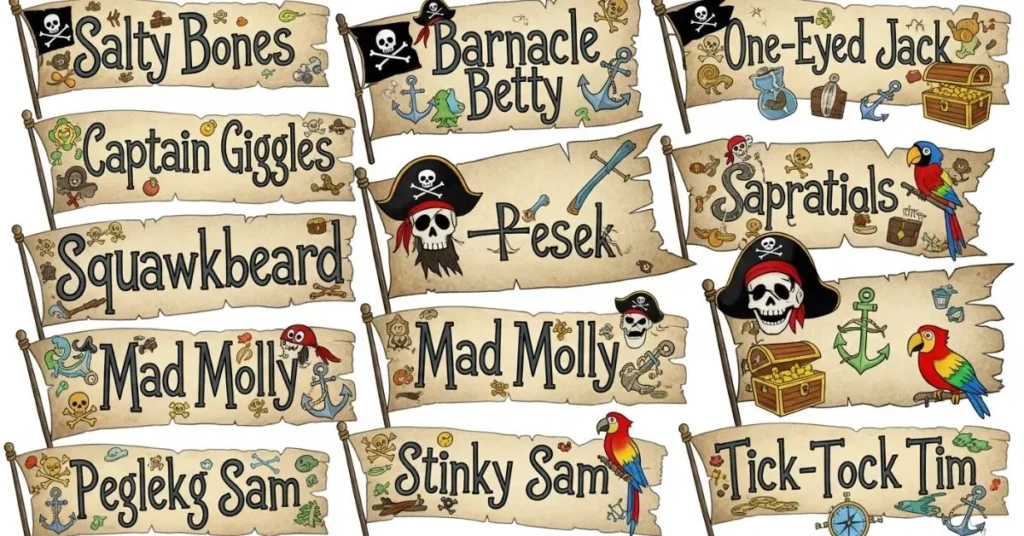 Creative & Fun Pirate Nicknames
