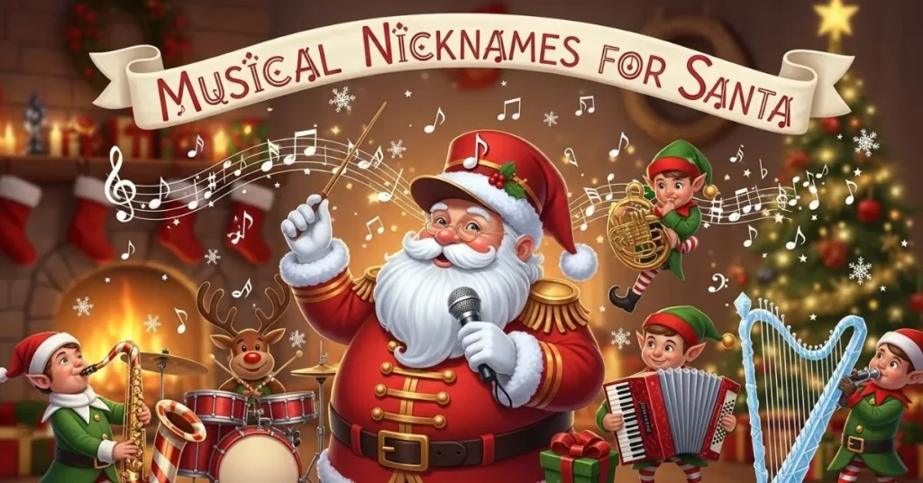 Musical Nicknames for Santa