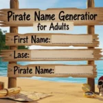 Pirate Name Generator for Adults