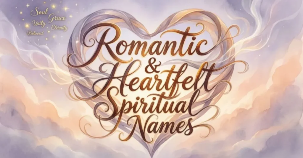 Romantic & Heartfelt Spiritual Names