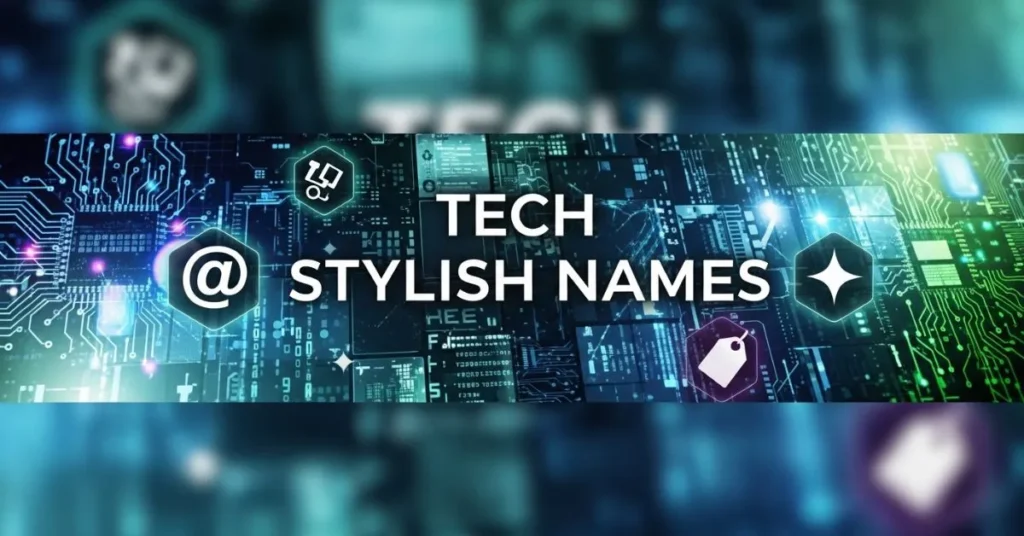 Tech Stylish Names 